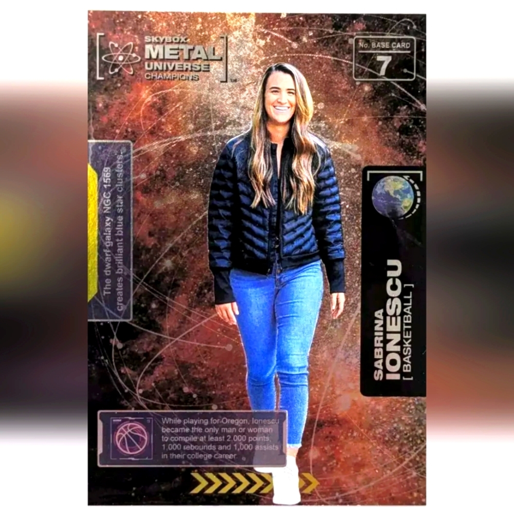 Sabrina Ionescu Rookie 🏀 WNBA Women Basketball Trading Card 🔥 New York Liberty